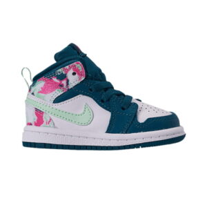 Air Jordan 1 Mid TD Green Abyss Frosted Spruce 644507 300