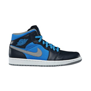 Air Jordan 1 Phat Mid Obsidian Photo Blue 364770 405