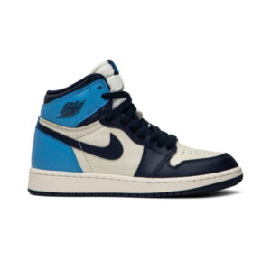 Air Jordan 1 Retro High OG GS Obsidian Sneakers 575441 140