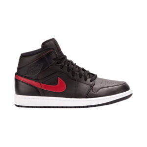 Air Jordan 1 Retro Mid Black Team Red 554724 009