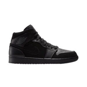 Air Jordan 1 Retro Mid Dark Smoke Sneakers Violet 554724 064