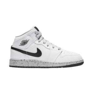 Air Jordan 1 Retro Mid GS White Cement Cream 554725 115