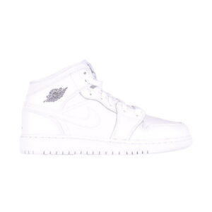 Air Jordan 1 Retro Mid GS White Cool Gray 554725 102