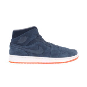 Air Jordan 1 Retro Mid Nouveau Obsidian Sneakers 629151 403