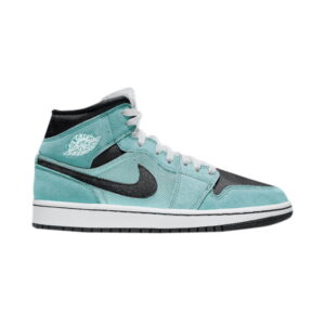 Wmns Air Jordan 1 Mid Aqua Black Black BQ6472 300