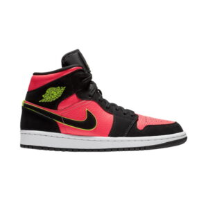 Wmns Air Jordan 1 Retro Mid Hot Punch Volt BQ6472 006