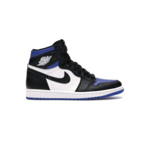 Air Jordan 1 Retro High OG Royal Toe Sneakers White 555088 041