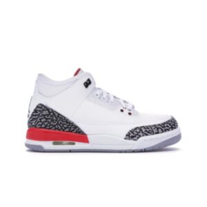 Air Jordan 3 Retro GS Hall of Fame Sneakers White 398614 116