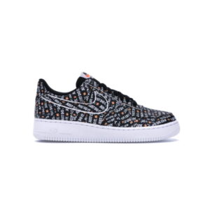 Nike Air Force 1 Low Just Do It Pack Black White AO6296 001