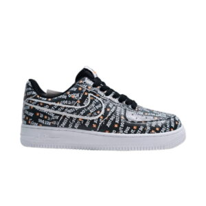 Nike Air Force 1 Low Just Do It Pack Black GS AO3977 001