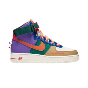 Wmns Air Force 1 High Utility Force is Female Multi-Color Sneakers CQ4810 046