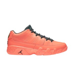 Air Jordan 9 Low Bright Mango Sneakers 832822 805