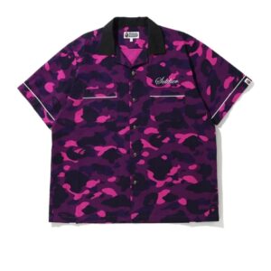 BAPE Color Camo Sta SS Shirt Purple 154753