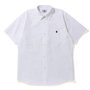 Shirt BAPE One Point SS Shirt White 154497