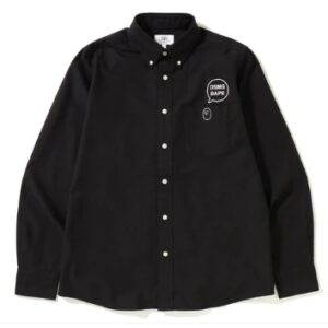 BAPE x DSMG Oxford BD Shirt Black 154450