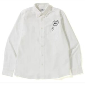 BAPE x DSMG Oxford BD Shirt White White 154458