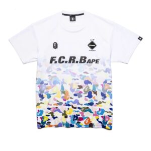 T-shirt BAPE x F.C.R.B. Game Shirt White 154863