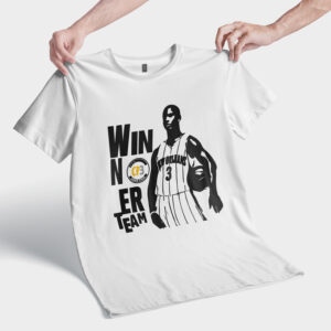 CP3 Chris Paul T-shirt. Winner Team. White Tee by Slamdunk Green 150943