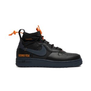 Gore-Tex x Nike Air Force 1 Winter Black Bright Ceramic Thunder Blue Grey CQ7211 001