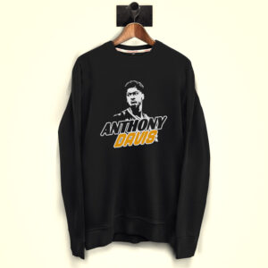 Sweatshirt Lakers Anthony Davis Sweetshirt by Slamdunk Black 150961