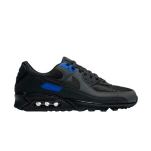 Nike Air Max 90 Black Hyper Royal Grey DA1505 001