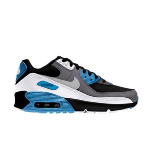 Nike Air Max 90 Leather GS Black Dark Gray CD6864 005