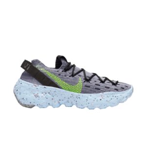 Nike Space Hippie 04 Gray Volt Sneakers White CZ6398 001