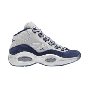 Reebok Question Mid Georgetown Football Sneakers Grey FZ3945