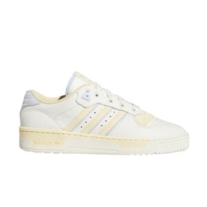 adidas Rivalry Low White Easy Yellow Sneakers Violet EE5920