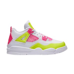 Air Jordan 4 Retro SE Lemon Venom PS Sneakers CV7809 100