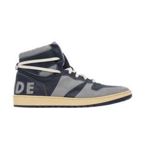 Rhude Rhecess High Georgetown Sneakers – Gray Navy RHU07FOM22001