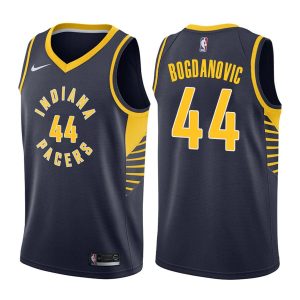 Basketball Jersey 2017-18 Indiana Pacers #44 Bojan Bogdanovic Icon Edition Navy Swingman Jersey 166119