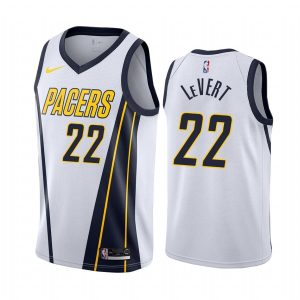 2020-21 Indiana Pacers #22 Caris LeVert Earned Edition White Swingman Jersey Basketball Jersey 166234