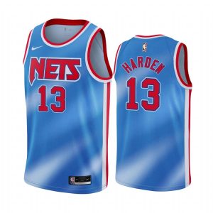 Basketball Jersey 2020-21 Brooklyn Nets #13 James Harden Classic Edition Blue Swingman Jersey 165673