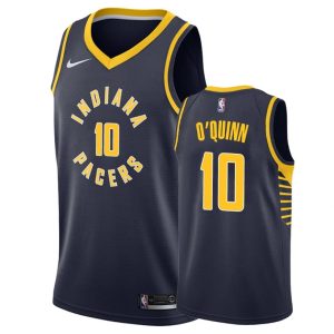 2018-19 Indiana Pacers #10 Kyle O'Quinn Icon Edition Navy Swingman Jersey 166071