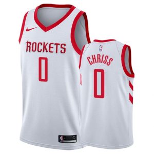 Basketball Jersey 2018-19 Houston Rockets #0 Marquese Chriss Association Edition White Swingman Jersey 166526