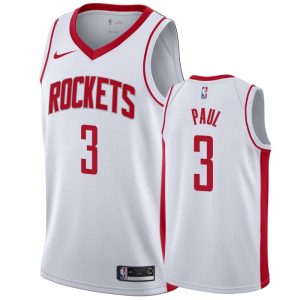 Basketball Jersey 2019-20 Houston Rockets #3 Chris Paul Association Edition White Swingman Jersey 166518