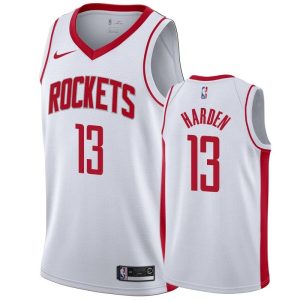 Basketball Jersey 2019-20 Houston Rockets #13 James Harden Association Edition White Swingman Jersey 166502