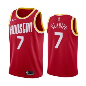 2020-21 Houston Rockets #4 Victor Oladipo Classic Edition Red Swingman Jersey Basketball Jersey 166290