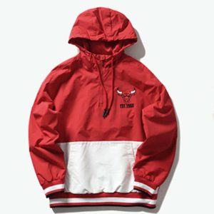 Anorak 2020 Chicago Bulls Red Anorak Mens red and white 172031