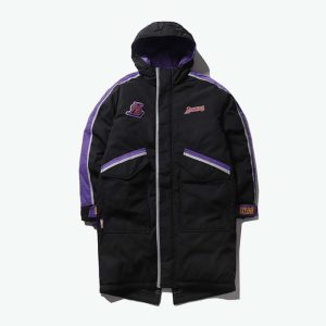 Down Jacket 2020 Los Angeles Lakers Black Down Jacket Unisex black 173957