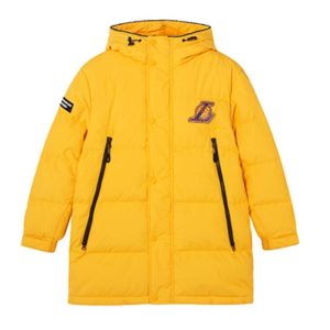 Down Jacket 2020 Los Angeles Lakers Down Jacket Unisex black, yellow 174591