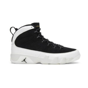 Air Jordan 9 Retro City of Flight Sneakers Black/Summit White-Metallic Gold-Black 173633