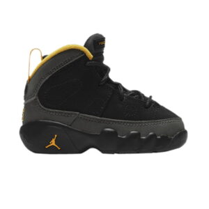 Air Jordan 9 Retro Dark Charcoal University Gold TD Sneakers Black/Dark Charcoal/University Gold 173404