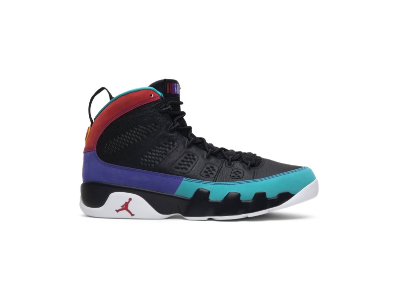 Air Jordan 9 Retro Dream It, Do It Black/Dark Concord-University Red 302370 065