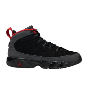 Air Jordan 9 Retro Drk Charcoal GS Sneakers Black/Varsity Red-Drk Charcoal 174879