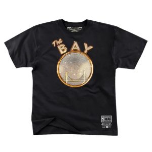 Mitchell & Ness x E-40 x Golden State Warriors T-Shirt Black 175065