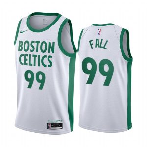 2020-21 Boston Celtics #99 Tacko Fall City Edition White Swingman Jersey 170434