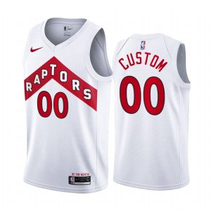 Basketball Jersey 2020-21 Toronto Raptors #00 Custom Association Edition White Swingman Jersey 169555