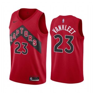 2020-21 Toronto Raptors Basketball Jersey #23 Fred VanVleet Icon Edition Red Swingman Jersey 169651